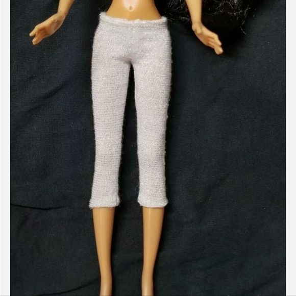 Barbie Doll Clothes blue shiny dress with shiny capris - Picture 7 of 8